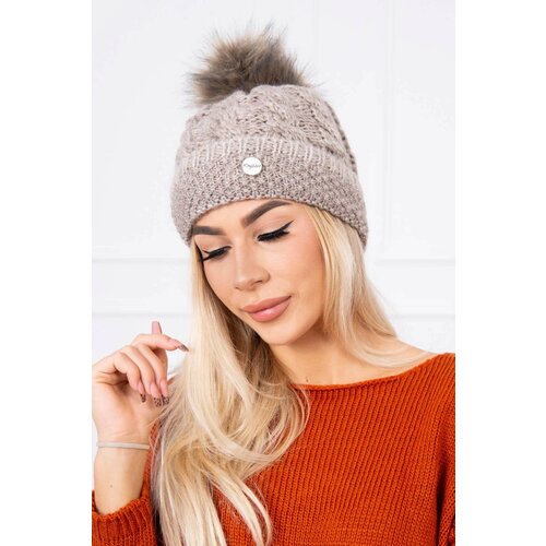 Kesi marka niezdefiniowana Cap K161 dark beige Slike