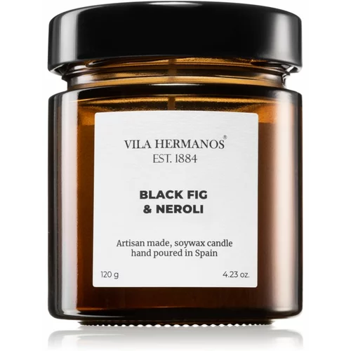 Vila Hermanos Apothecary Black Fig & Neroli dišeča sveča 150 g