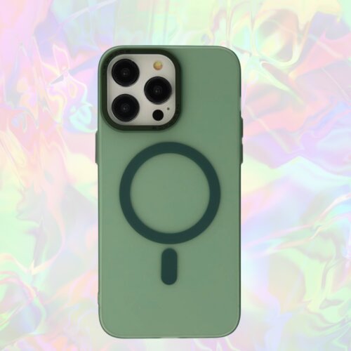  futrola magsafe tiny za iphone 14 pro (6.1) zelena Slike