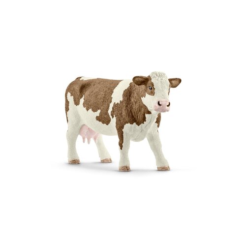 Schleich figura domače živali Krava Simmental 13801 Slike
