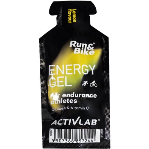 ACTIVLAB Energy gel Run&amp;amp;Bike sa ukusom limuna, 40g Slike