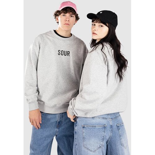 Sour Solution Army Crewneck Pulover grey melange Slike