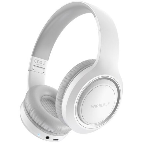 X Wave TWS100 white bluetooth slu&amp;scaron;alice stereo sa mikrofonom/v5.3/FM/Aux/microSD Slike