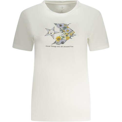 Converse SHORT SLEEVE T-SHIRT WOMEN WHITE Slike