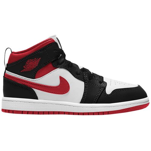 Nike Visoke superge Jordan 1 Mid Gym Red Black White (PS) Črna Slike