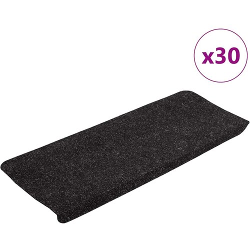 vidaXL Samoljepljivi otirači za stepenice 30kom antracit 65x24,5x3,5cm Cijene
