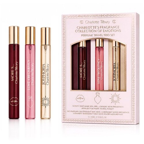 Charlotte Tilbury Fragrance Collection of Emotions set Eau de Parfum 3 &amp;times; 10 ml Slike
