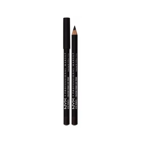 NYX Professional Makeup Slim Eye Pencil svinčnik za oči 1 g odtenek 931 Black Brown