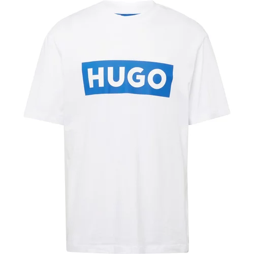 Hugo Blue Majica 'Nico' modra / bela
