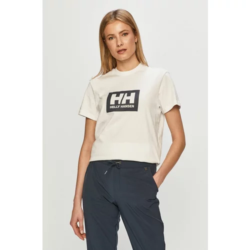 Helly Hansen Pamučna majica boja: bijela, 53285-096