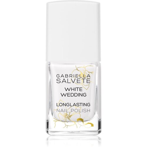 Gabriella Salvete yes, I Do! Longlasting Nail Polish lak za nohte 11 ml odtenek 1 White Wedding Slike