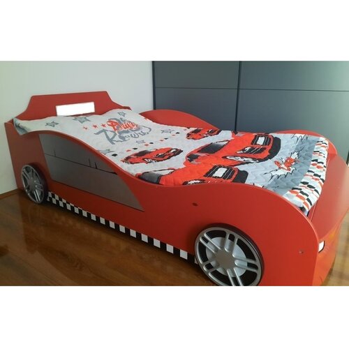 Smotuljko dečiji krevet Auto Jovan 200x90cm Slike