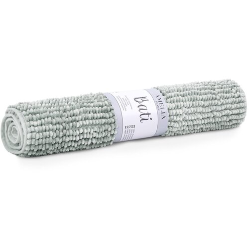 AmeliaHome Siva prostirka za kupaonicu Bati, 60 x 90 cm Slike