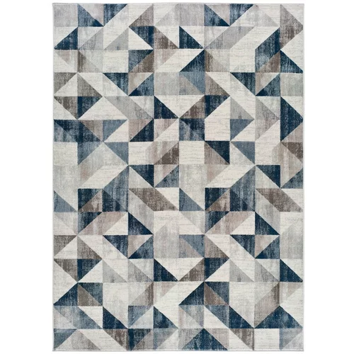 Universal sivo-plavi tepih Babek Mini, 160 x 230 cm