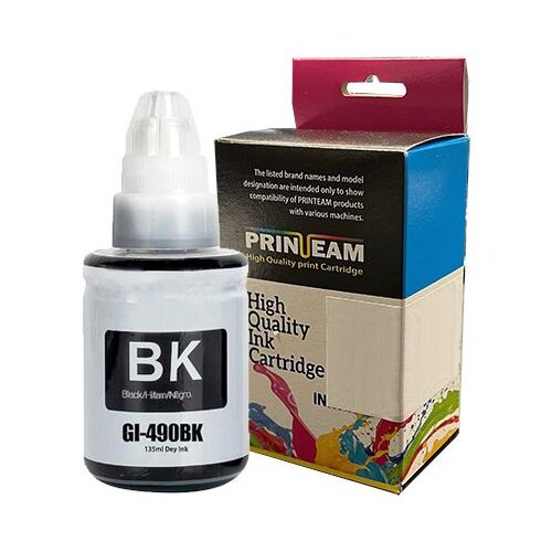  Tinta Print-Team CANON GI-590 / GI-490 Black Pigment 135ml Slike