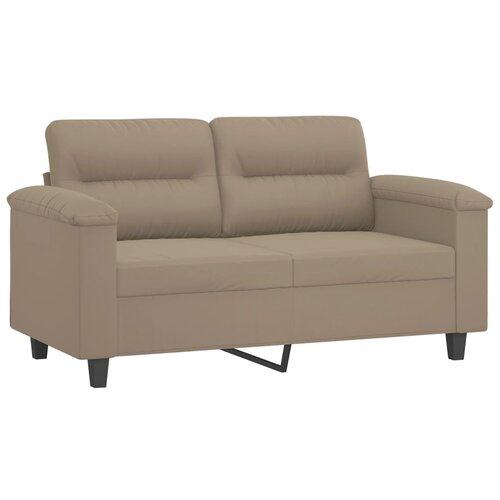 Maison Chic kavč - Sofa - Kanape dvosed taupe 120 cm tkanina iz mikrovlaken, (21727051) Cene