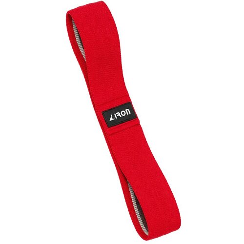 IRON SPORT Crvena elastična STANDARD tekstilna traka za butine 11-17kg Slike