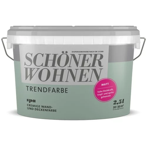 SCHÖNER WOHNEN Notranja disperzijska barva Schöner Wohnen Trend (2,5 l, spa)
