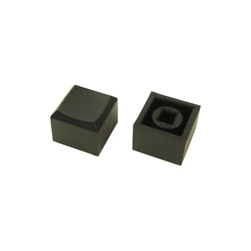 Cliff Pritisni gumb, crne boje (D x Š x V) 12.2 x 12.2 x 10 mm CP3433 1 kom. Cijene