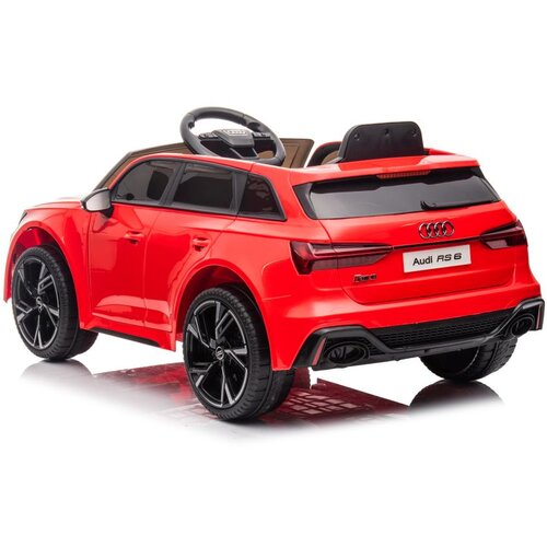 Lean Toys Akumulatorsko vozilo Audi RS6 rdeča12V Slike