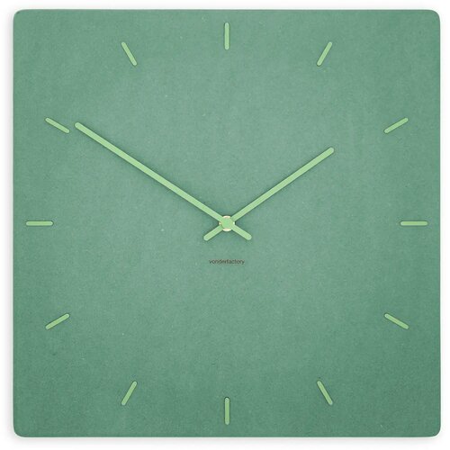 Von Der Factory Zidni sat Luxhora Pura Square Mint Green 11 boja kazaljki Cijene