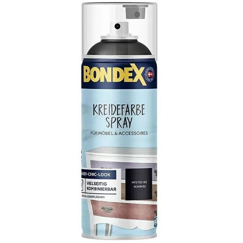 BONDEX Kredna barva v spreju (400 ml, črna, mat) Cene