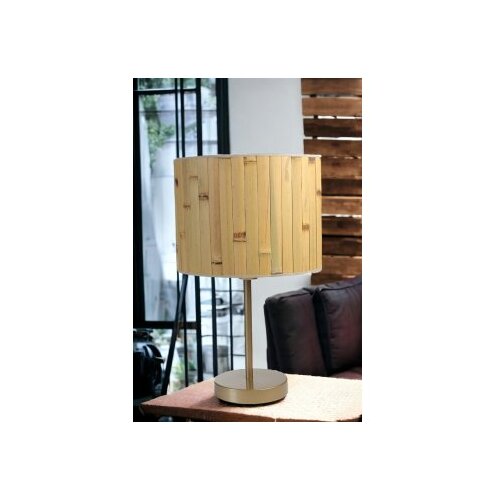 Opviq Stona lampa E27 Grlo, Hrast-zlato Cijene