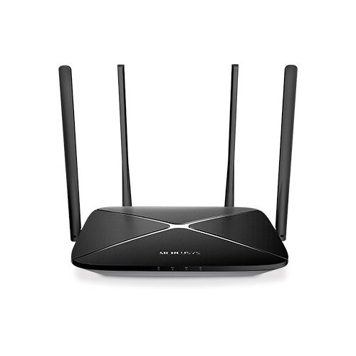 Mercusys AC12G AC1300 Dual Band Wireless Router, 867Mbps at 5GHz + 400Mbps at 2.4GHz, 1 10/100/1000M WAN + 3 10/100/1000M LAN, Cijene