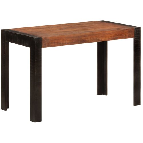 vidaXL Blagovaonski stol med smeđi 120x60x76 cm od masivnog drva manga Cijene