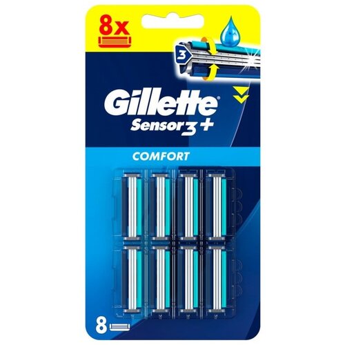 Gillette Sensor3+ Comfort dopune za muški brijač, 8komada Cene
