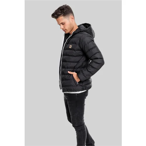 Urban Classics Basic bubble jacket blkwhtblk