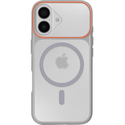 AVIZAR MagSafe ovitek za iPhone 16, dvomaterialna zaščita, trda hrbtna stran, Siva, (5000189059) Cene