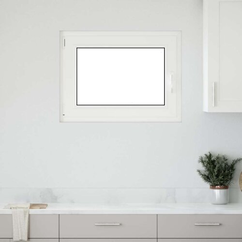  Okno za klet RISOR 80 x 60 cm PVC in steklo Bela, (5000215261) Cene