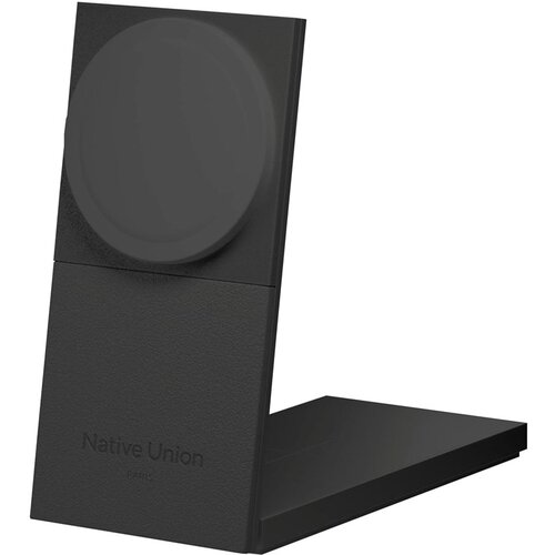  Native Union Rise 2-In-1 Qi2 Wireless Charger Black Slike