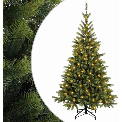  Umjetno božićno drvce s nogom 240 cm 300 LED lampica - 240 cm s LED svjetlima Slike