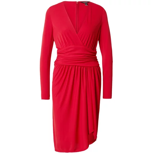 Polo Ralph Lauren Koktel haljina 'RUTHMAY' crvena