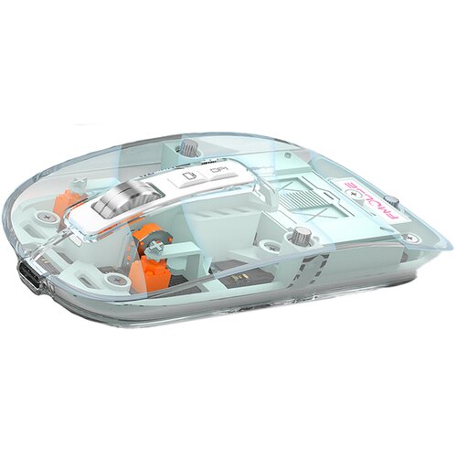 INF Trimodalna brezžična mi&amp;scaron;ka - prozorno modra, (5000071621) Slike