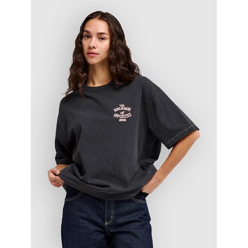 Rvca Dalas Snake Oversized T-Shirt washed black Cene