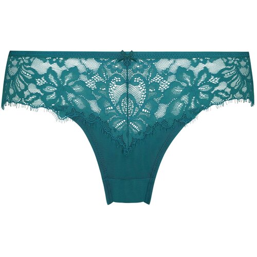 Hunkemöller Spodnje hlačke 'Isabella' petrol Cene