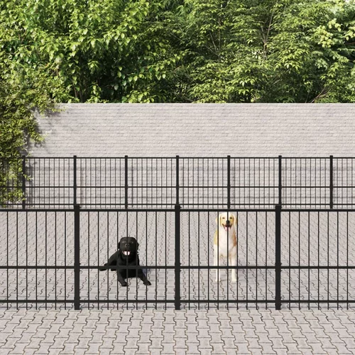  vanjski kavez za pse čelični 84,68 m²