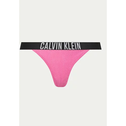 Calvin Klein Swimwear Spodnji del bikini KW0KW02392 Roza