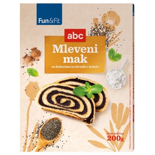 FUN&FIT Mak ABC mleveni 200g Cene