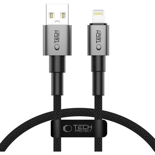 TECH-PROTECT Kabel za punjenje Tech - Protect UltraBoost DNA USB - A / Lightning 15W - Siva / 0.25m Cijene