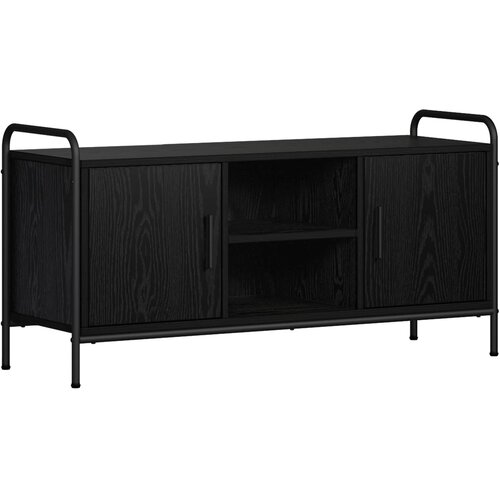  TV ormar 99 x 33 x 50 cm Crni hrast Konstruirano drvo Slike