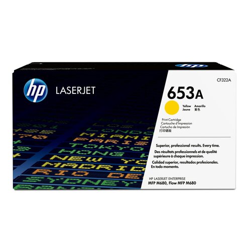 HP CF322A toner žuti ORIGINAL (653A) Slike