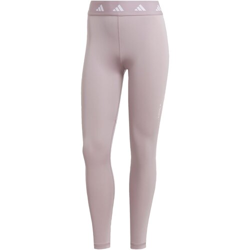 Adidas Sportske hlače 'Techfit' pastelno ljubičasta / bijela Cene
