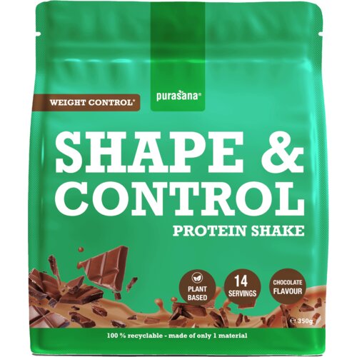 Purasana Vegan Protein Shape &amp;amp; Control - čokolada Slike