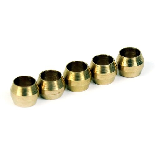 Micro-Swiss Compression Sleeves - Brass, 4 mm, 5 pcs Cene