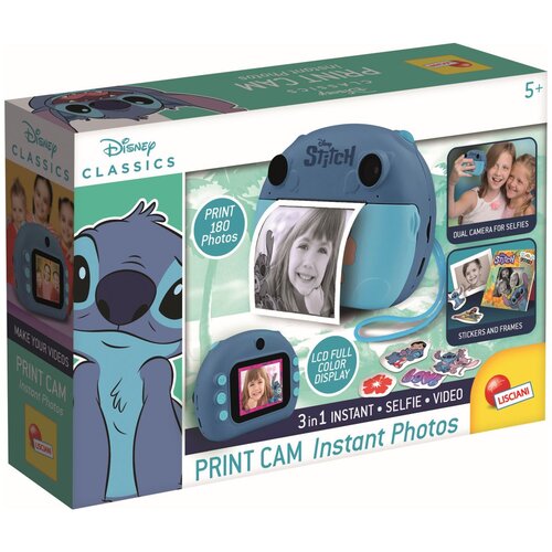 Lisciani Instant dječija kamera Stitch, Plava Cijene