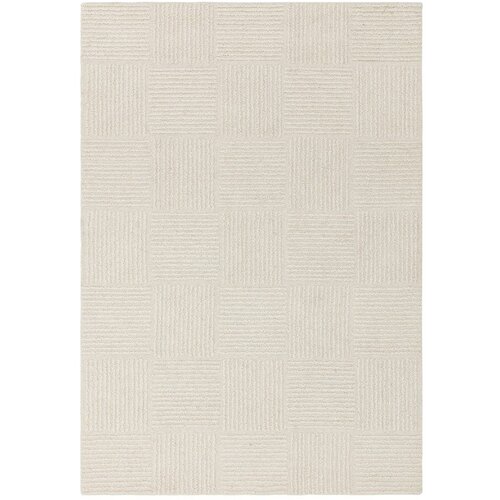 Asiatic Carpets Ručno rađen vunen tepih boje slonovače 200x290 cm Zennith Grid &ndash; Cijene